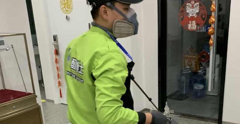 同安招商银行除甲醛现场